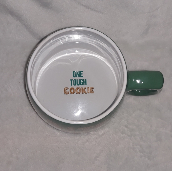 10 Strawberry Street “Bite Me, One Tough Cookie” Mug Holiday Winter Gingerbread - Picture 3 of 9